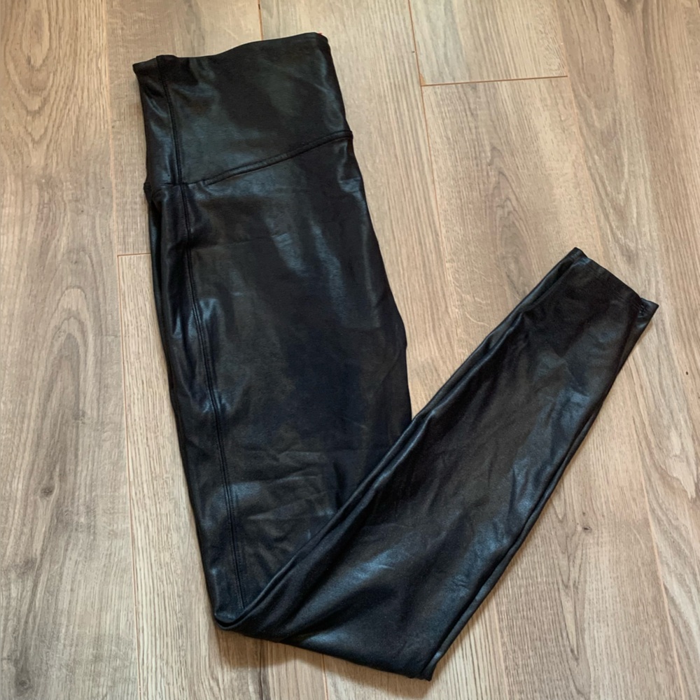 Spanx Faux Leather Leggings